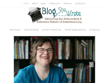 Tablet Screenshot of blogshewrote.org